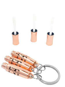 Gloss & Go Lip Kit -  Buff, Pink Iron, & Power Colors Makeup Keychain